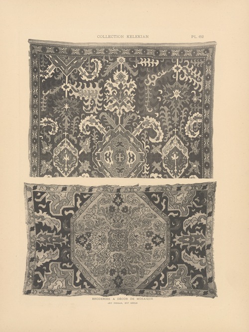 La collection Kelekian; Étoffes & tapis d’Orient & de Venise Pl.062