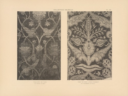 La collection Kelekian; Étoffes & tapis d’Orient & de Venise Pl.063