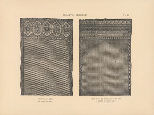 La collection Kelekian; Étoffes & tapis d’Orient & de Venise Pl.066