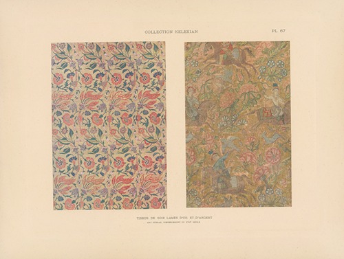 La collection Kelekian; Étoffes & tapis d’Orient & de Venise Pl.067