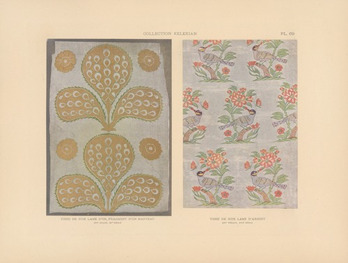 La collection Kelekian; Étoffes & tapis d’Orient & de Venise Pl.069