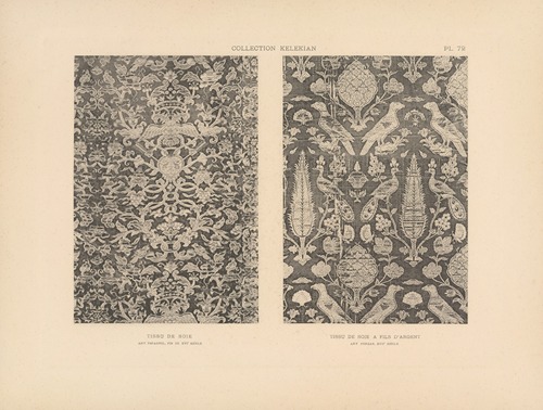 La collection Kelekian; Étoffes & tapis d’Orient & de Venise Pl.072