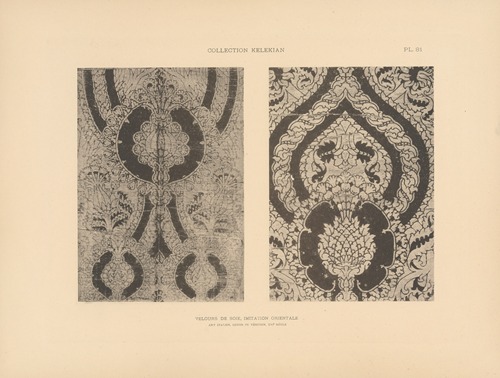 La collection Kelekian; Étoffes & tapis d’Orient & de Venise Pl.081