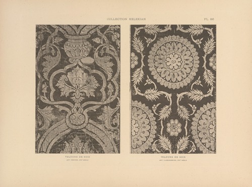 La collection Kelekian; Étoffes & tapis d’Orient & de Venise Pl.086