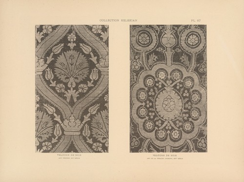 La collection Kelekian; Étoffes & tapis d’Orient & de Venise Pl.087