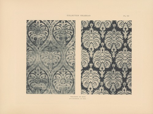 La collection Kelekian; Étoffes & tapis d’Orient & de Venise Pl.088
