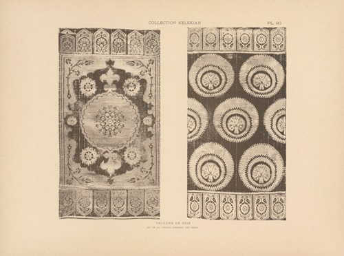 La collection Kelekian; Étoffes & tapis d’Orient & de Venise Pl.090