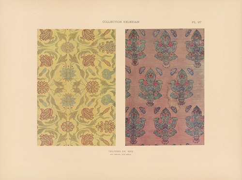 La collection Kelekian; Étoffes & tapis d’Orient & de Venise Pl.097
