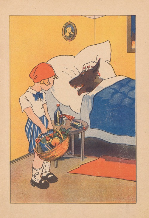 Czerwony kapturek Pl.4