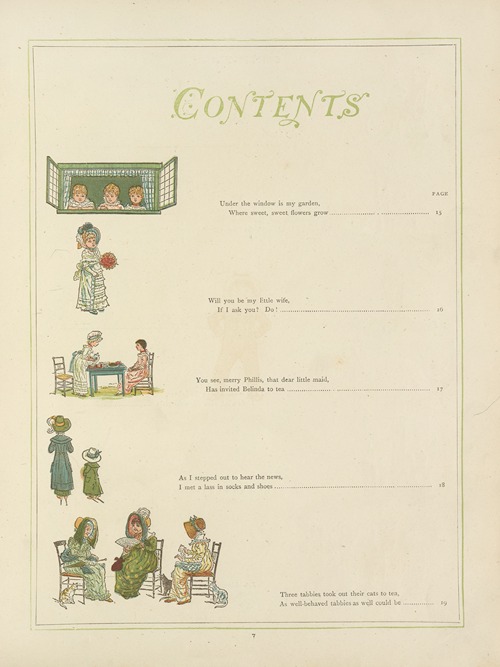 Under the window; pictures & rhymes for children Pl.08