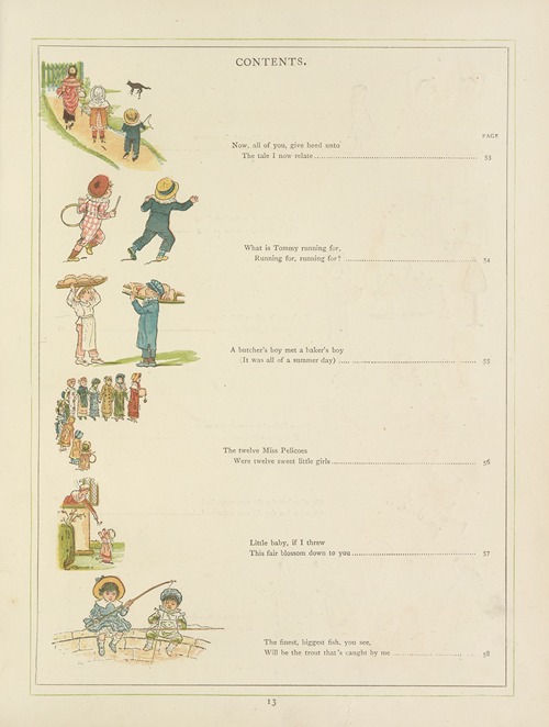 Under the window; pictures & rhymes for children Pl.14