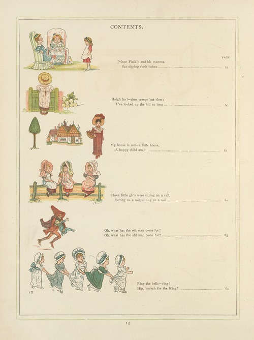 Under the window; pictures & rhymes for children Pl.15