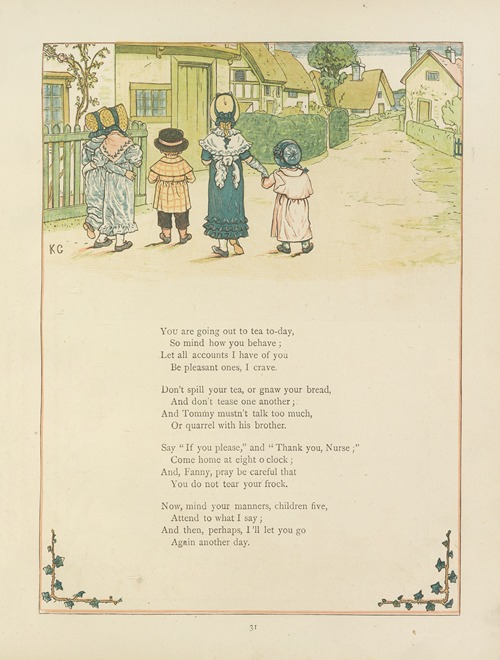 Under the window; pictures & rhymes for children Pl.32