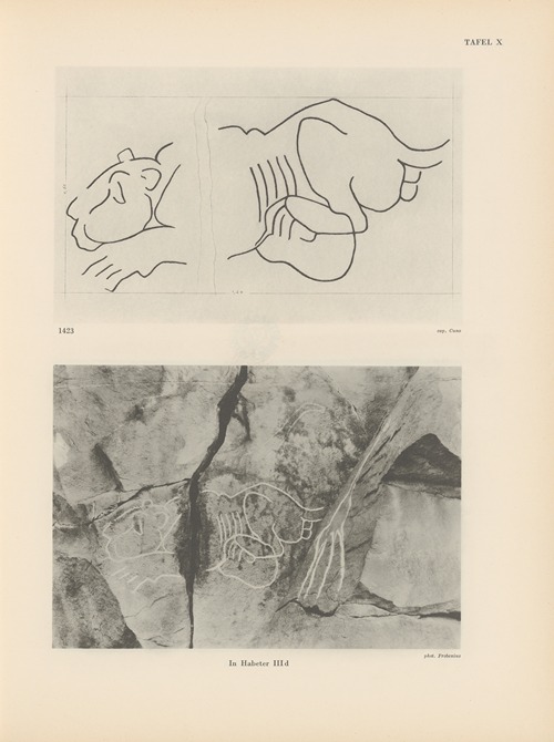 Ekade Ektab die Felsbilder Fezzans Pl.15
