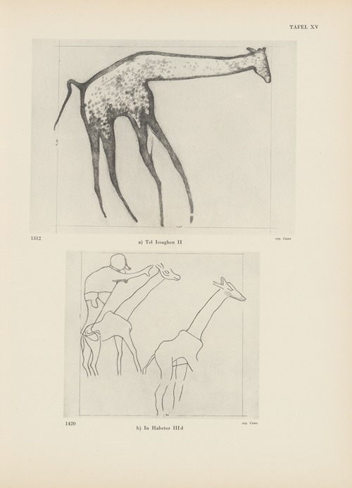 Ekade Ektab die Felsbilder Fezzans Pl.19