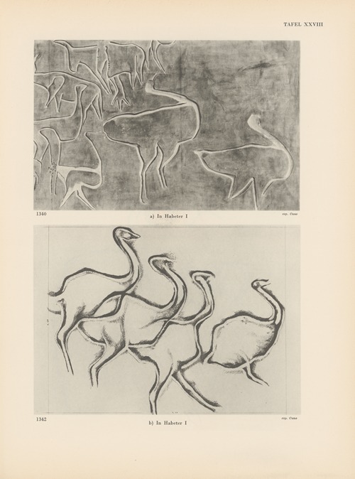 Ekade Ektab die Felsbilder Fezzans Pl.30