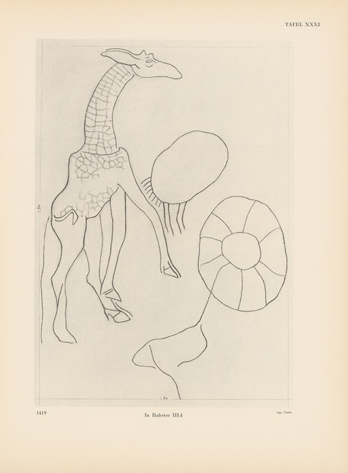 Ekade Ektab die Felsbilder Fezzans Pl.32