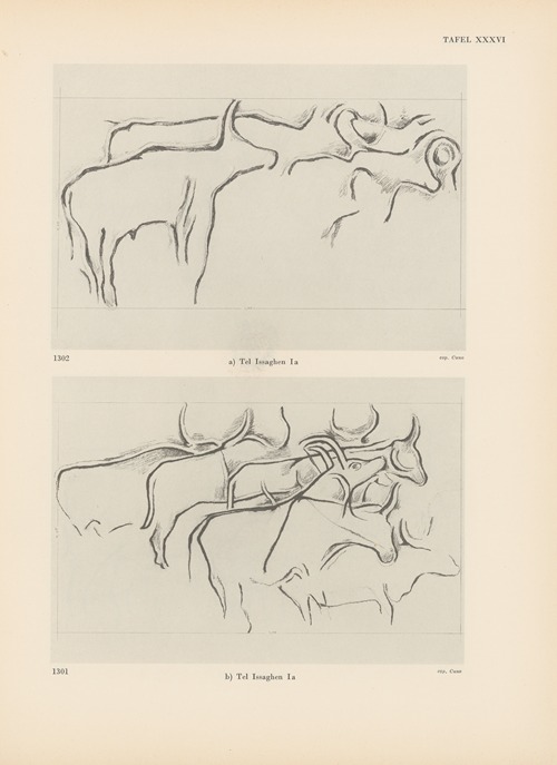 Ekade Ektab die Felsbilder Fezzans Pl.35