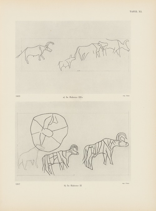 Ekade Ektab die Felsbilder Fezzans Pl.38