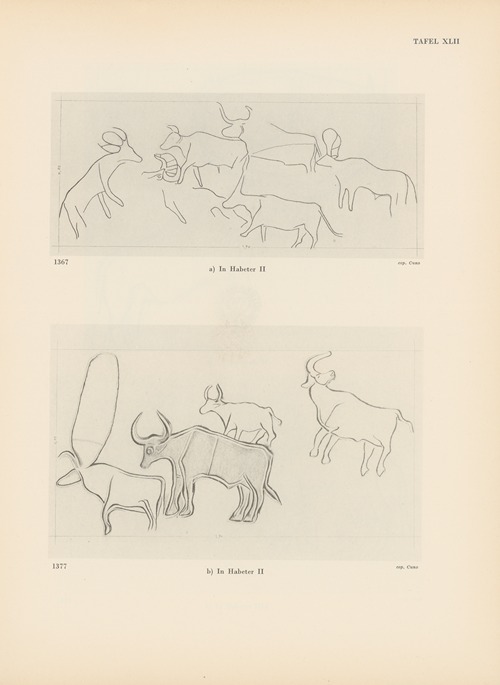 Ekade Ektab die Felsbilder Fezzans Pl.40