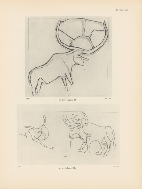 Ekade Ektab die Felsbilder Fezzans Pl.41