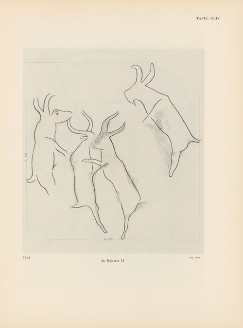 Ekade Ektab die Felsbilder Fezzans Pl.42
