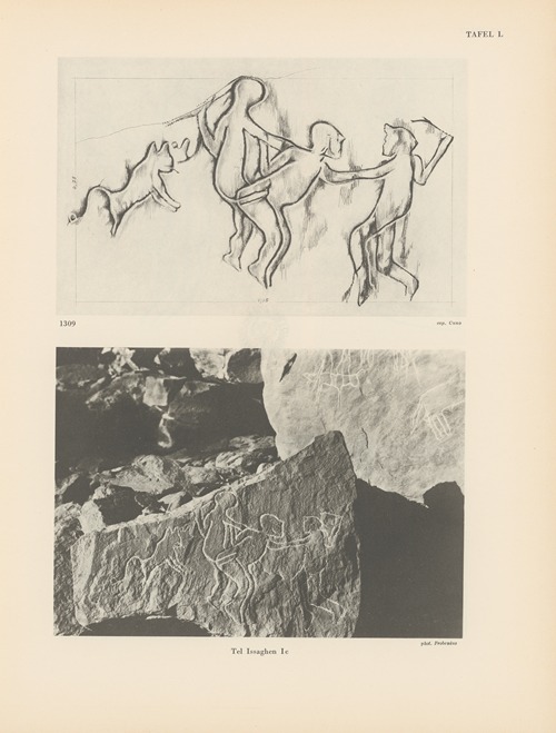 Ekade Ektab die Felsbilder Fezzans Pl.47