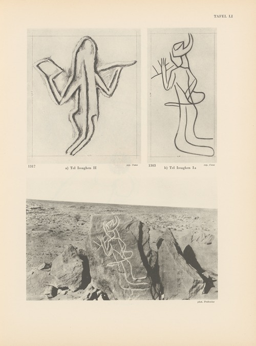 Ekade Ektab die Felsbilder Fezzans Pl.48