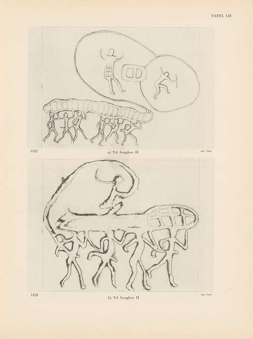 Ekade Ektab die Felsbilder Fezzans Pl.49