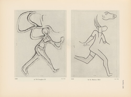 Ekade Ektab die Felsbilder Fezzans Pl.50