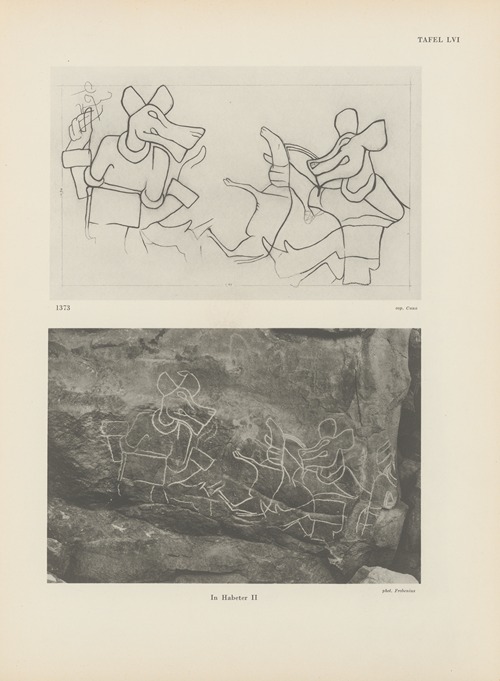 Ekade Ektab die Felsbilder Fezzans Pl.53