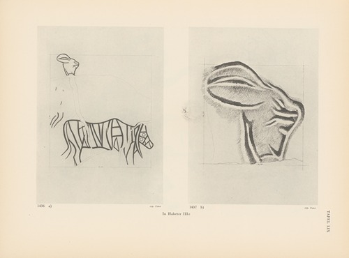 Ekade Ektab die Felsbilder Fezzans Pl.55