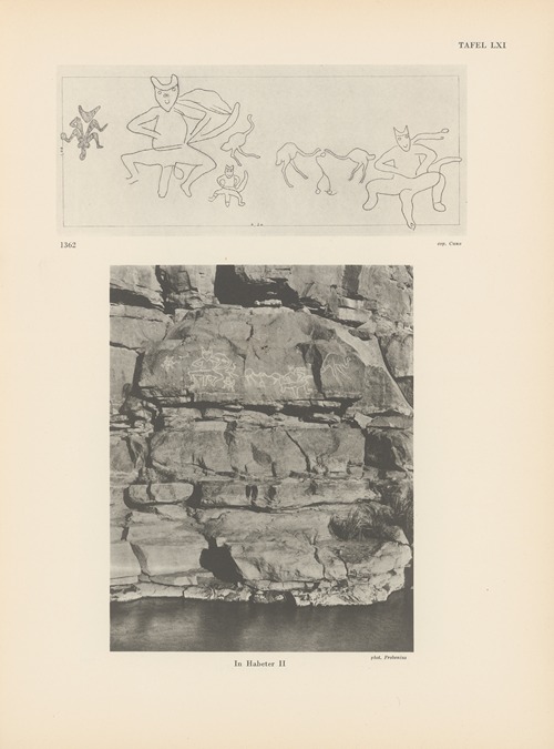 Ekade Ektab die Felsbilder Fezzans Pl.57