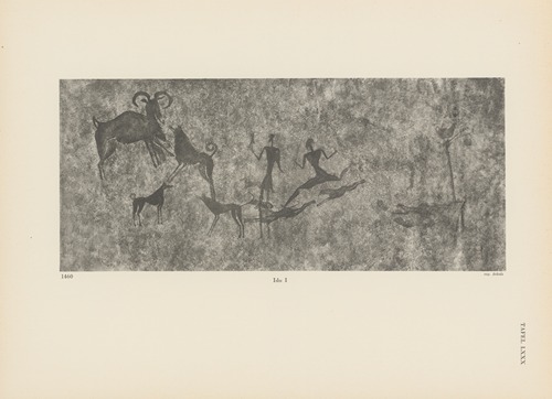 Ekade Ektab die Felsbilder Fezzans Pl.72
