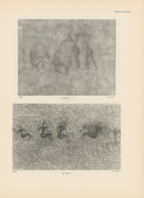 Ekade Ektab die Felsbilder Fezzans Pl.73