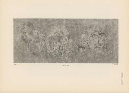 Ekade Ektab die Felsbilder Fezzans Pl.79