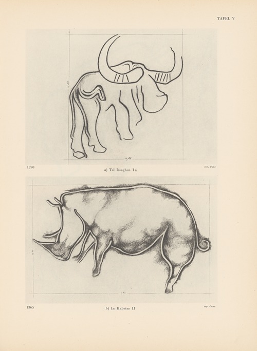 Ekade Ektab die Felsbilder Fezzans Pl.82