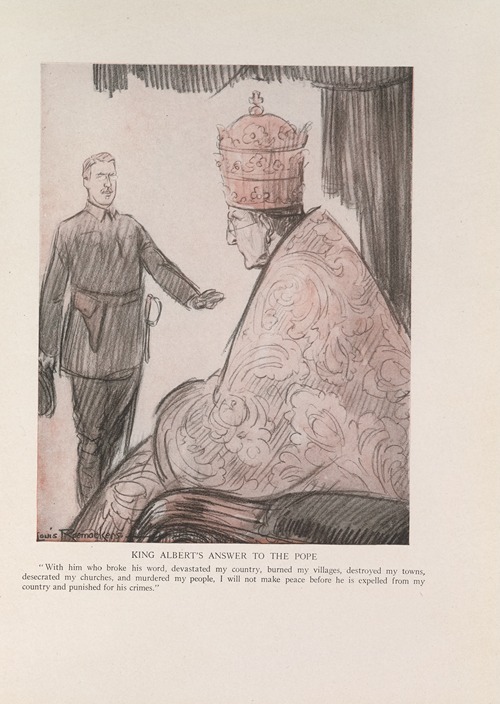 King Albert’s Answer to the Pope