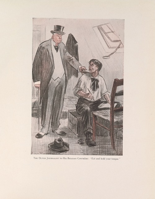 The Dutch Journalist to His Belgian Confrere