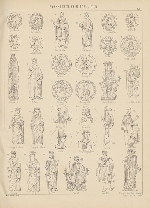 Bilder-Atlas zur Weltgeschichte Pl.100
