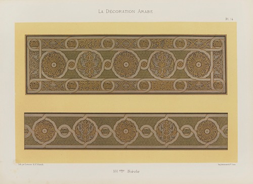 La Décoration arabe Pl.10