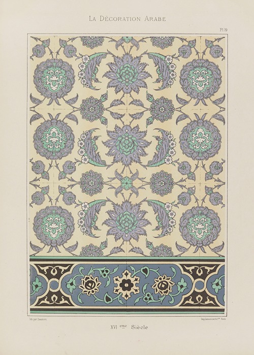 La Décoration arabe Pl.14