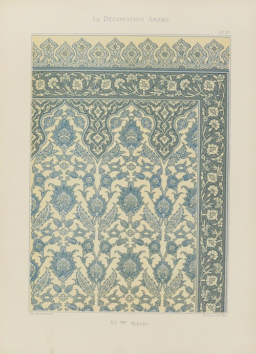 La Décoration arabe Pl.15