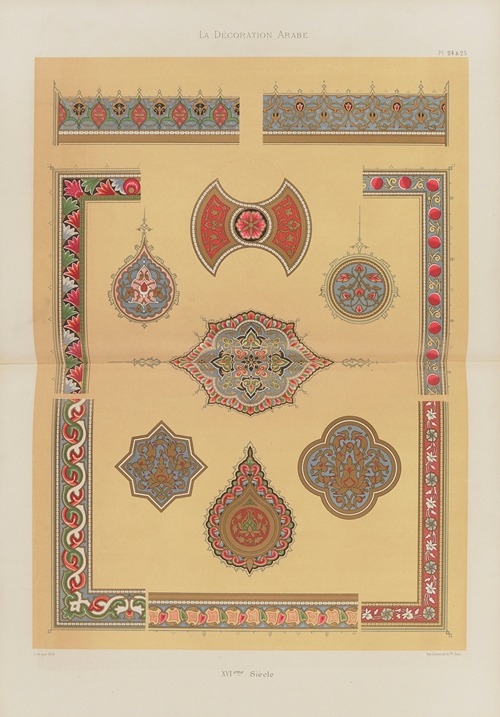 La Décoration arabe Pl.19