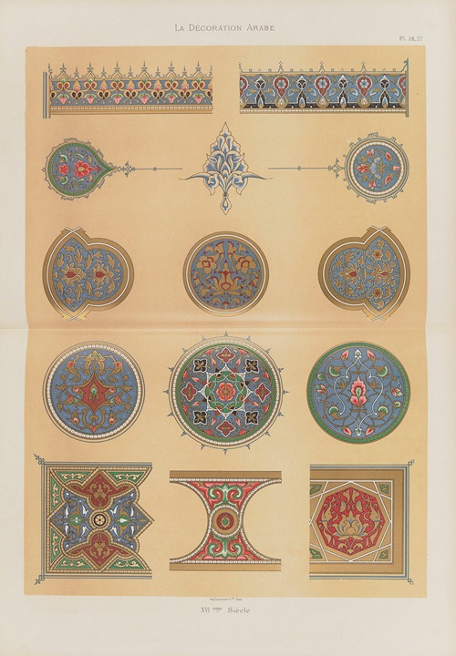 La Décoration arabe Pl.20