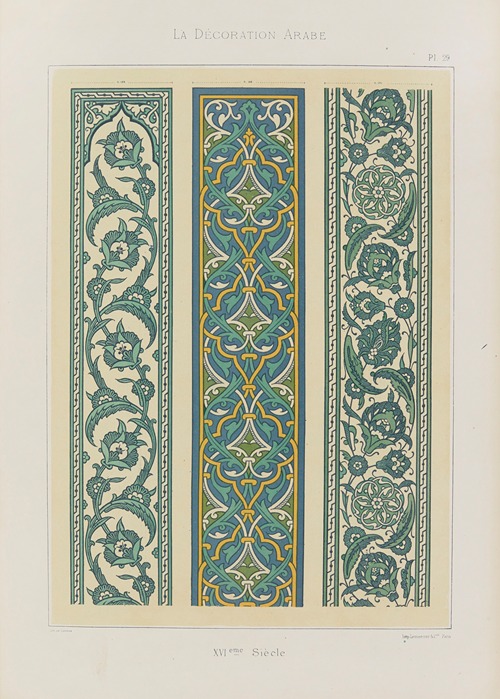 La Décoration arabe Pl.22