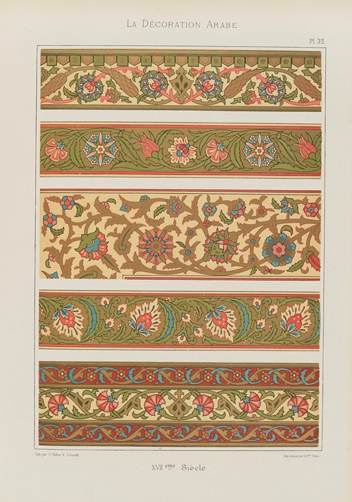 La Décoration arabe Pl.25