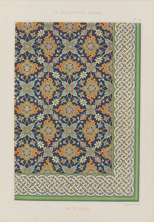 La Décoration arabe Pl.27