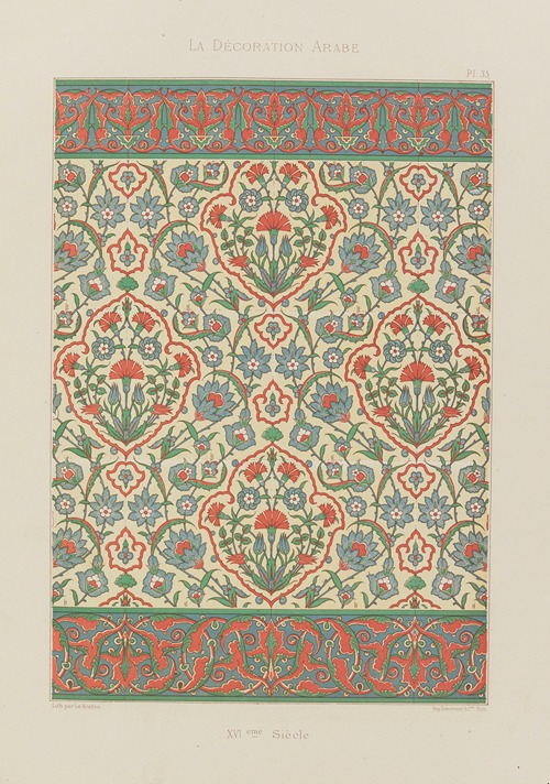La Décoration arabe Pl.28