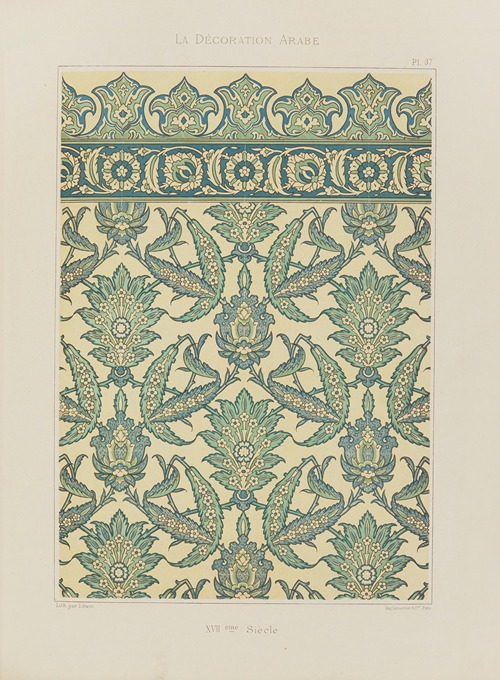 La Décoration arabe Pl.30